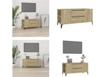 Mobile Tv Vidaxl Rovere Sonoma 102X44,5X50 Cm In Legno - Mobile Tv - Mobile Tv - Mobile Tv - Porta Tv