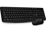 Connect It Officebase Wireless Combo Cz+Sk, čErná