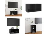 Mobile Tv Vidaxl Grigio Lucido 72X35X36,5 Cm Materiale A Base Di Legno - Mobile Tv - Mobili Tv - Mobile Tv - Mobile Tv