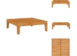 Vidaxl Tavolo Da Giardino 68,5X68,5X24 Cm In Legno Massiccio Di Acacia - Elementi Per Divani Da Giardino