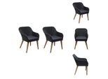 Vidaxl Sedie Da Giardino Con Cuscini 2 Pz. Poly Rattan Nero - Sedie Da Giardino