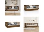 Vidaxl Letto Da Giorno Marrone Miele 80X200 Cm Pino Massiccio - Letto Da Giorno - Letti Da Giorno - Divano Letto - Divano Letto