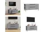 Vidaxl Mobile Tv Grigio Sonoma 102X44,5X50 Cm In Legno - Mobile Tv - Mobili Tv - Mobili Tv - Porta Tv