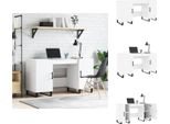 Vidaxl Scrivania Bianca 140X50X75 Cm In Legno - Scrivanie