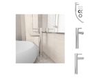 Vidaxl Miscelatore Da Bagno Argento 12X30 Cm - Rubinetti