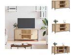 Mobile Tv Vidaxl Rovere Sonoma 100X40X50 Cm Materiale A Base Di Legno - Mobili Tv