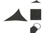 Vidaxl Tenda Da Sole 160 G/M² Antracite 3X4X5 M Hdpe - Ombrelloni E Tende Da Sole