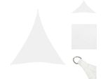 Vidaxl Tenda Da Sole In Tessuto Oxford Triangolare 4X5X5 M Bianco - Ombrelloni E Tende Da Sole