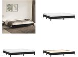 Vidaxl Struttura Letto Nera 200X200 Cm In Velluto - Struttura Letto - Cornici Letto - Struttura Letto - Letto