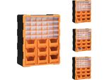 Vidaxl Organizzatore Multi-Cassetto Con 39 Cassetti 38X16X47 Cm - Cassette Per Attrezzi