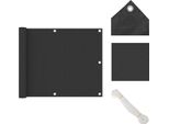 Vidaxl Schermo Privacy Per Balcone Antracite 75X300 Cm Tessuto Oxford - Ombrelloni E Tende Da Sole