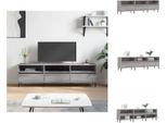 Vidaxl Mobile Tv Grigio Sonoma 150X30X44,5 Cm In Legno - Mobili Tv