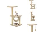 Vidaxl Tiragraffi Per Gatti In Sisal 65 Cm Beige - Tiragraffi