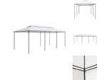 Vidaxl Pavilion 600X298X270 Cm Bianco 180G/M² - Padiglioni E Tende Per Feste