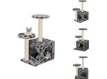 Vidaxl Albero Per Gatti Con Tiragraffi In Sisal 60 Cm Grigio - Tiragraffi