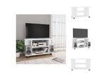 Vidaxl Mobile Tv Con Rotelle Bianco 80X40X40 Cm Materiale A Base Di Legno - Mobili Tv
