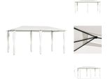Vidaxl Padiglione Con Coperture Per Pali 3X6X2,6 M Crema 160 G/M² - Padiglioni E Tende Per Feste