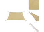 Vidaxl Tenda Da Sole In Tessuto Oxford Quadrato 3,6 X 3,6 M Beige - Ombrelloni E Tende Da Sole