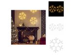 Vidaxl Led Fiocchi Di Neve 2 Pz. Bianco Caldo 38X37 Cm - Illuminazione Natalizia