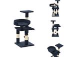 Vidaxl Tiragraffi Per Gatti Con Colonne In Sisal 65 Cm Blu - Tiragraffi