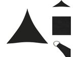 Vidaxl Tenda Da Sole In Tessuto Oxford Triangolare 4,5X4,5X4,5 M Nero - Ombrelloni E Tende Da Sole