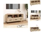 Mobile Tv Vidaxl Rovere Sonoma 102X35X50 Cm Materiale A Base Di Legno - Mobili Tv