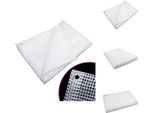 Telone Vidaxl Leno 140 G/M² 6X6 M Bianco - Teloni