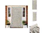 Vidaxl Tenda Zanzariera Grigio Chiaro E Scuro 100X220 Cm Ciniglia - Zanzariera