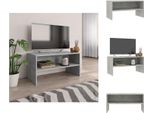 Vidaxl Mobile Tv Grigio Cemento 80X40X40 Cm Materiale A Base Di Legno - Mobili Tv