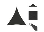 Vidaxl Tenda Da Sole In Tessuto Oxford Triangolare 5X6X6 M Antracite - Ombrelloni E Tende Da Sole