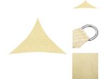 Vidaxl Tenda 160 G/M² Beige 4X4X4 M Hdpe - Ombrelloni E Tende Da Sole