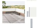 Vidaxl Tenda Laterale Estensibile Crema 117X1200 Cm - Ombrelloni E Tende Da Sole