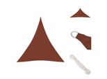 Vidaxl Tenda Da Sole In Tessuto Oxford Triangolare 4X4X4 M Rosso Terracotta - Ombrelloni E Tende Da Sole