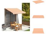 Vidaxl Telo Da Sole Giallo E Arancione 3,5X2,5 M - Tende Da Sole