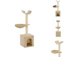 Vidaxl Tiragraffi Per Gatti Con Tiragraffi In Sisal 105 Cm Beige - Tiragraffi
