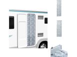 Vidaxl Tenda Zanzariera Bianca E Grigia 56X185 Cm In Ciniglia - Zanzariera