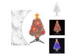 Vidaxl Albero Di Natale Artificiale Con Illuminazione Bianca 64 Cm In Fibra Di Vetro - Alberi Di Natale