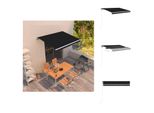 Vidaxl Tenda Da Sole A Scomparsa Automatica 300X250 Cm Antracite - Tende Da Sole