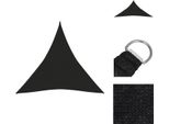 Vidaxl Tenda Da Sole 160 G/M² Nero 5X5X5 M Hdpe - Ombrelloni E Tende Da Sole