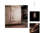 Vidaxl Led Betulla Bianco Caldo 672 Led 400 Cm - Alberi Di Natale