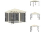 Vidaxl Padiglione Con Zanzariera 3X3X2,73 M Crema 180 G/M² - Padiglioni E Tende Per Feste