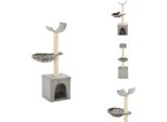 Vidaxl Tiragraffi Per Gatti Con Tiragraffi In Sisal 105 Cm Grigio - Tiragraffi