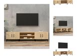 Mobile Tv Vidaxl Rovere Sonoma 180X31,5X40 Cm Materiale A Base Di Legno - Mobili Tv