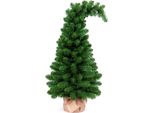 Albero Di Natale Artificiale In Abete Verde Troll 90 Cm In Vaso