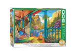 Eurographics Puzzle Hä Ngematte Con Vista Xl 500 Pezzi