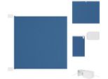 Vidaxl Tenda Verticale Blu 60X1000 Cm In Tessuto Oxford - Ombrelloni E Tende Da Sole