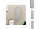 Mobile Tv Vidaxl Grigio Cemento 30,5X30X90 Cm Materiale A Base Di Legno - Mobili Tv