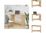 Vidaxl Scrivania Rovere Sonoma 100X50X76 Cm Materiale A Base Di Legno - Scrivanie