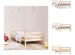 Vidaxl Letto In Legno Massiccio 90X190 Cm Pino - Letti E Strutture Letto