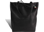 Shopper Nera Florence In Pelle D2OTM107S